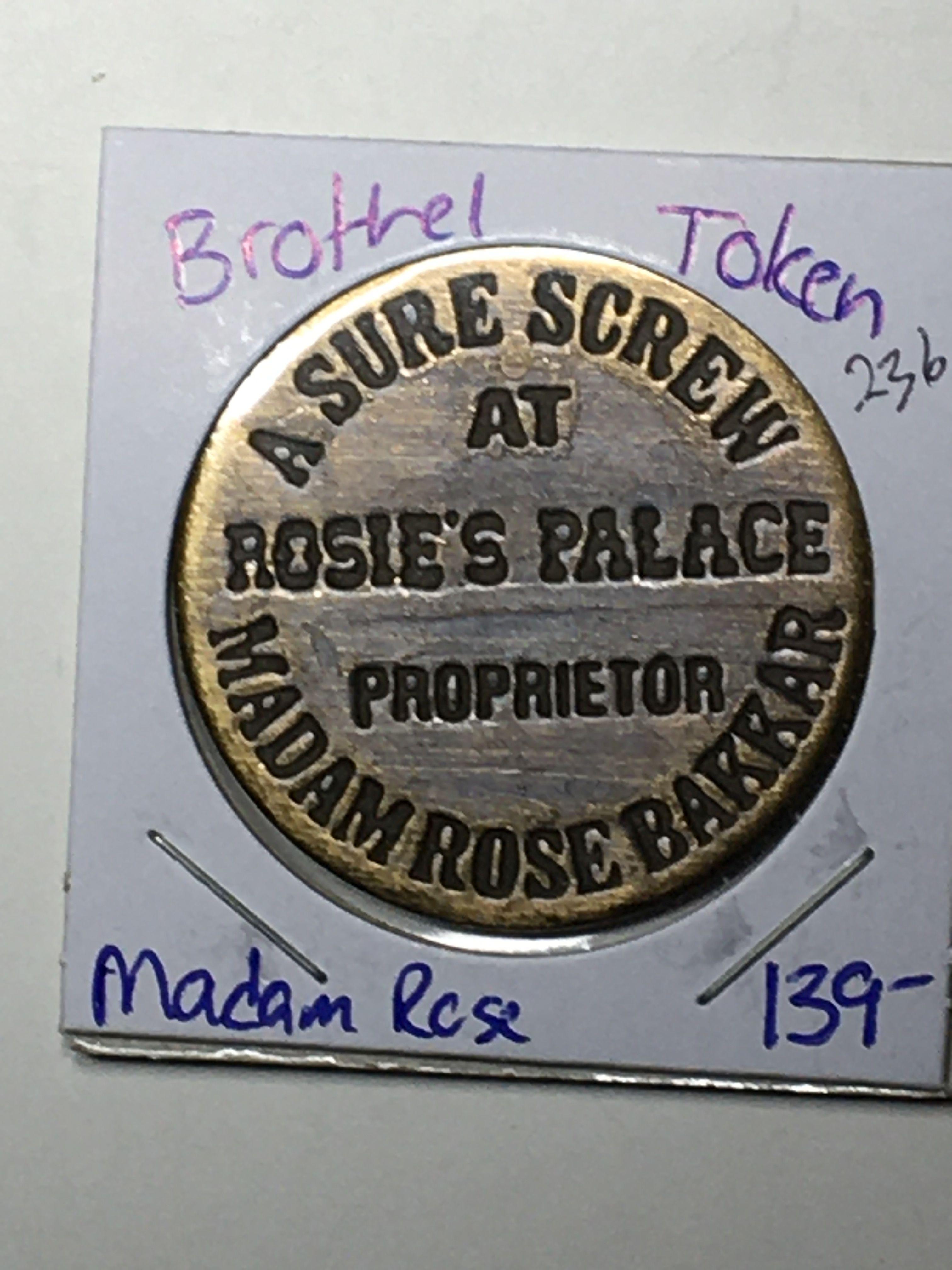 Rosies Palace Brothel Token