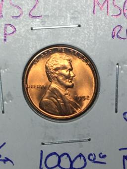 1952 P Lincoln Wheat Cent