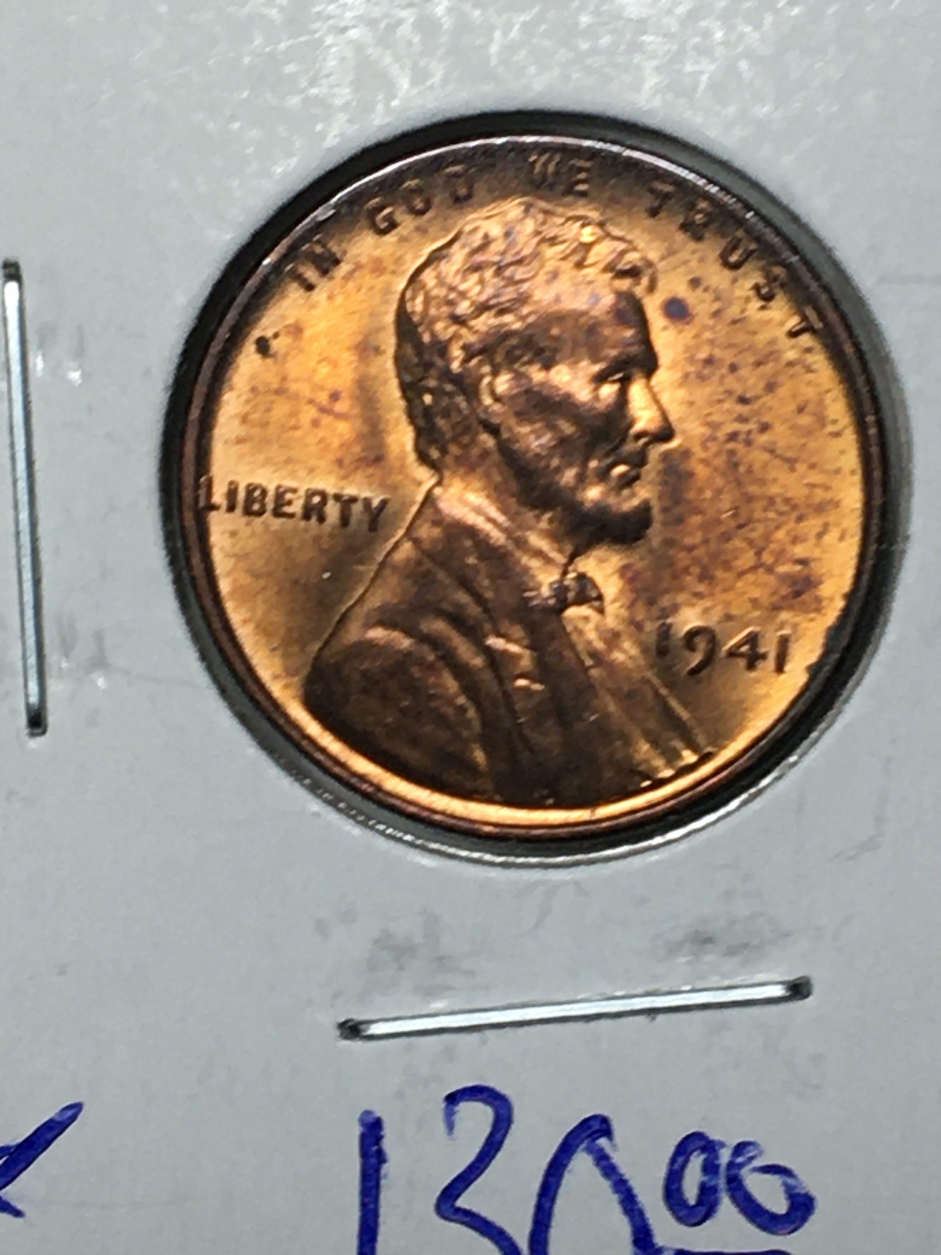 1941 P Lincoln Wheat Cent