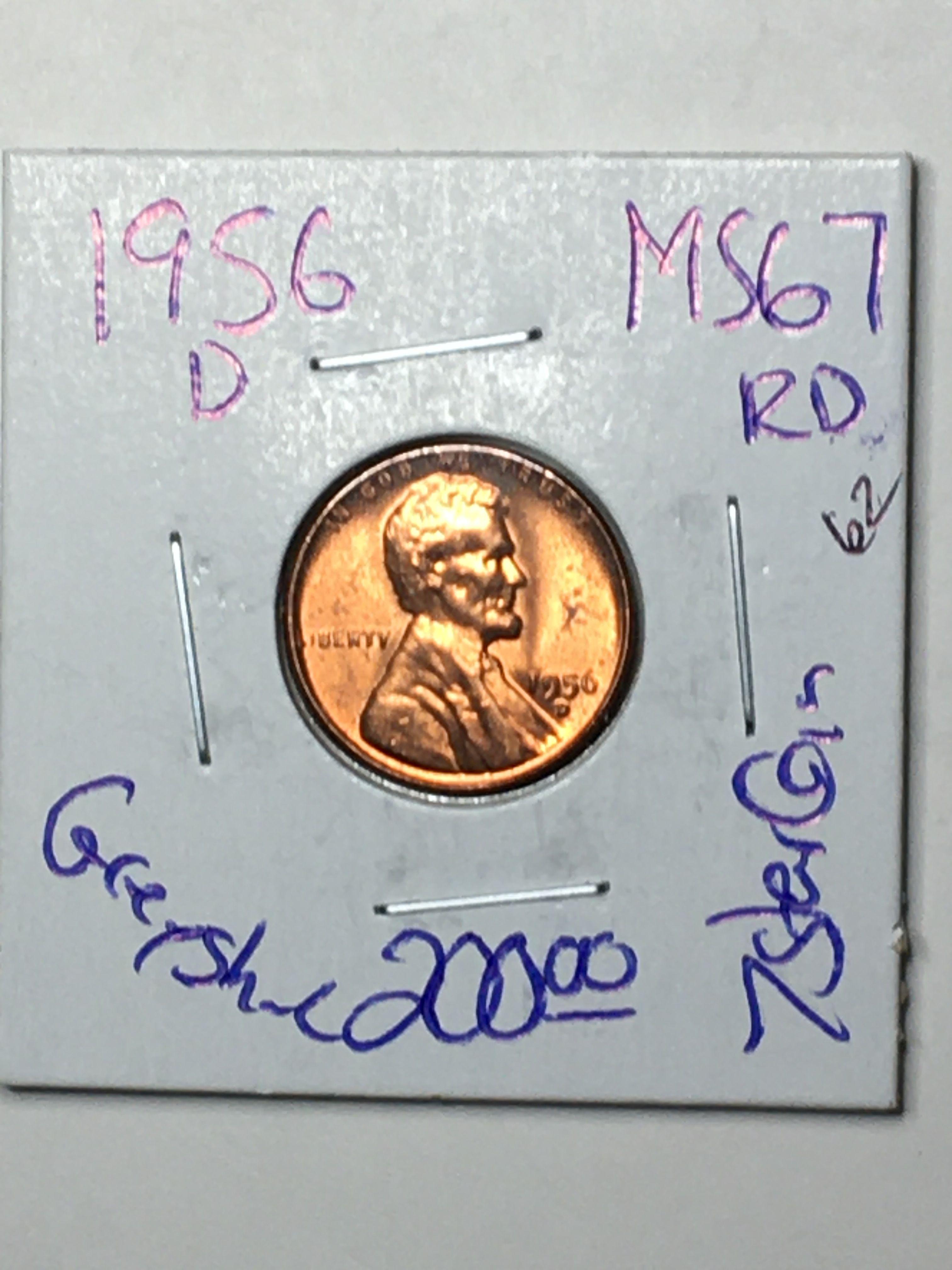 1956 D Wheat Cent