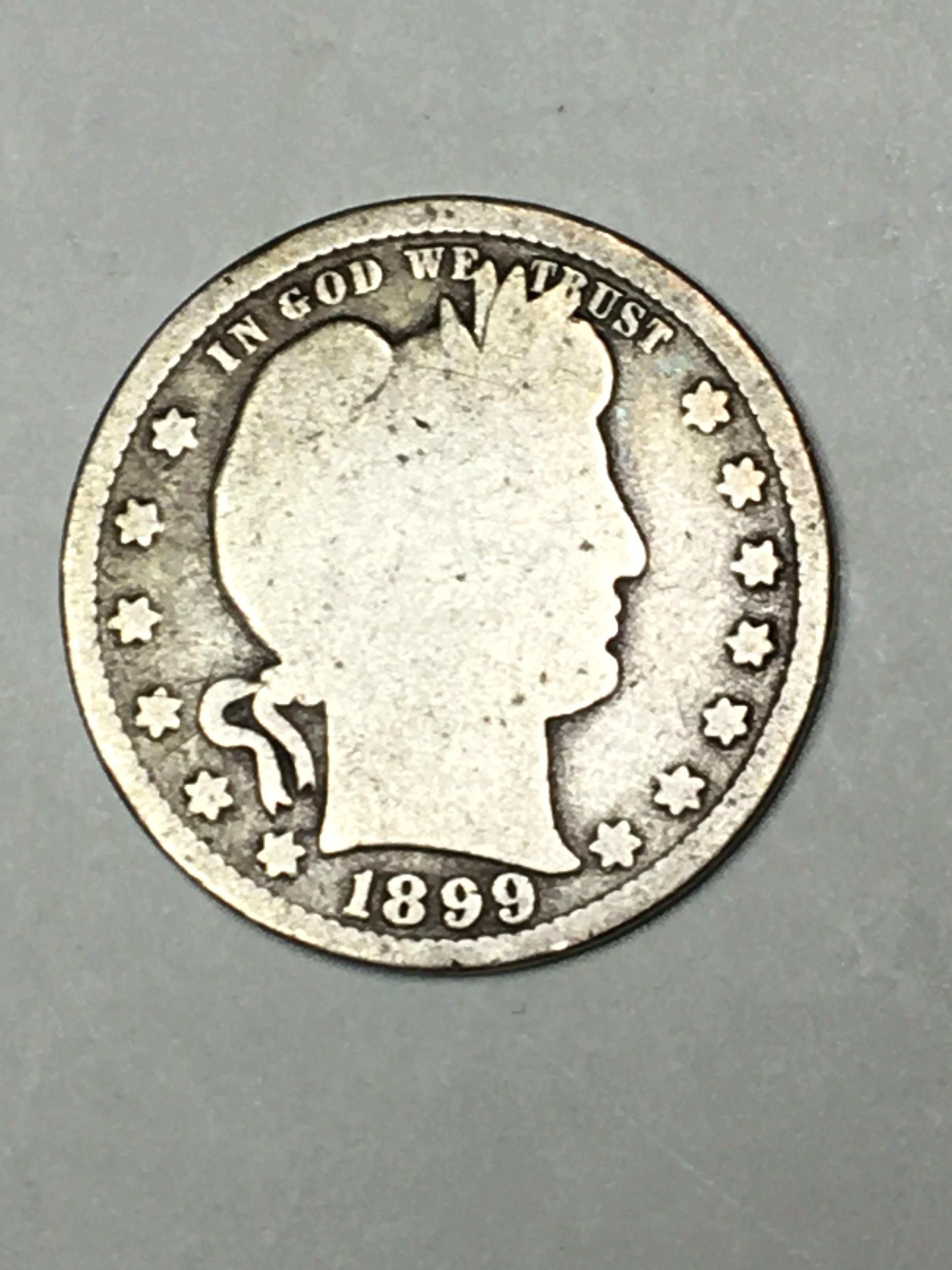 1899 Barber Quarter 