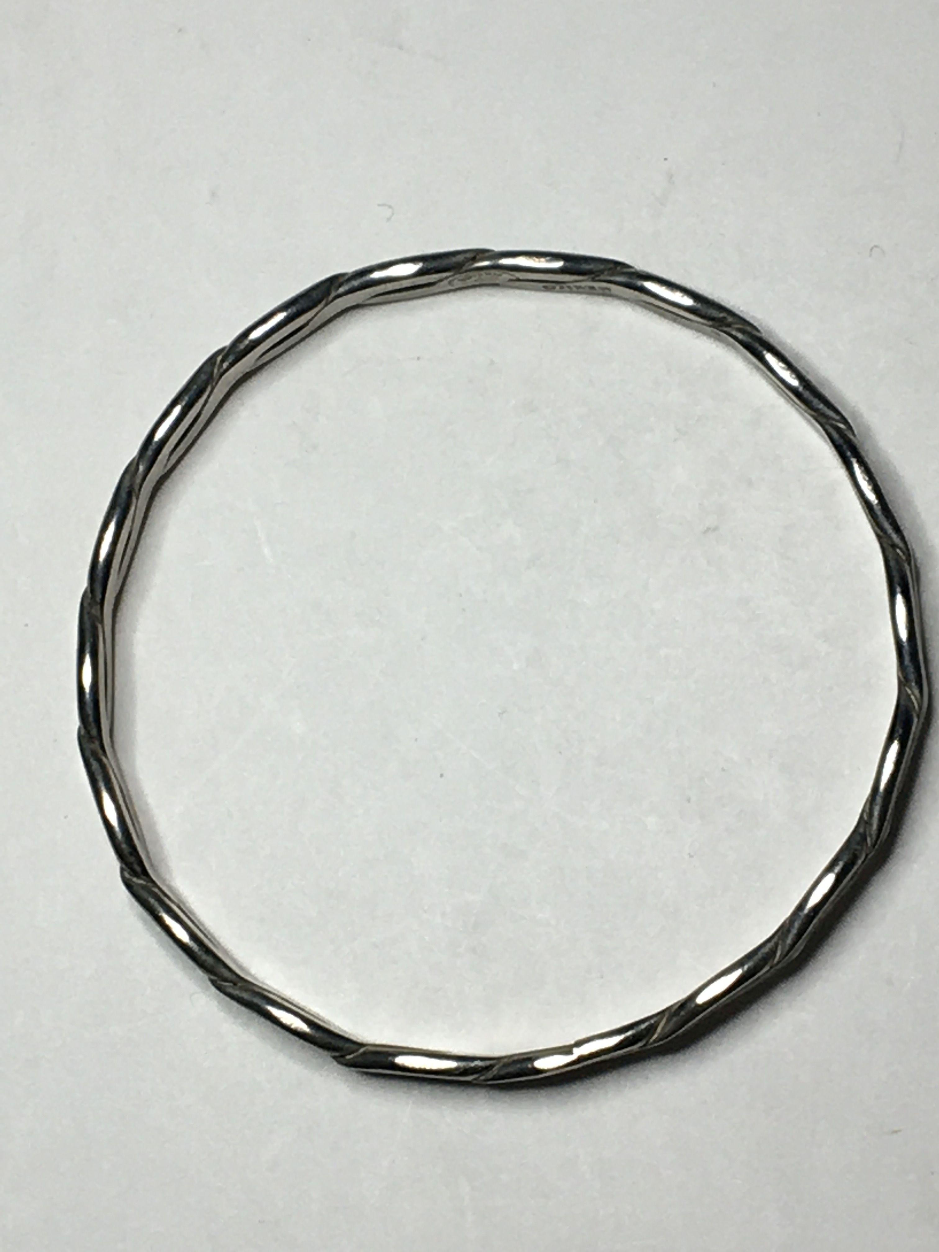 .925 Sterling Silver Bangle