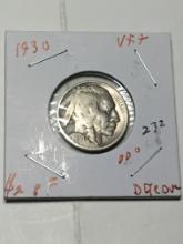 Buffalo Nickel 1930 High Grade D D O