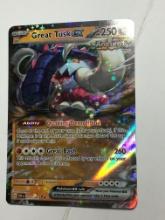 Pokemon Card Great Tusk E X Mega Rare Holo Mint Pack Fresh