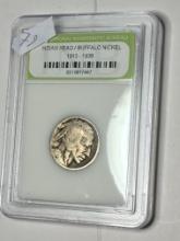 Buffalo Nickel Slabbed