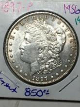 1897 P Morgan Dollar