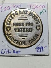 Kittys Kat House Brothel Token