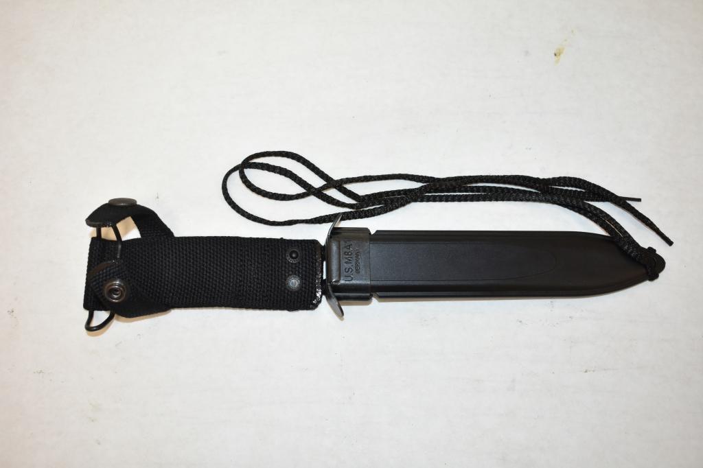 US German made Vietnam Bayonet & Scabbard