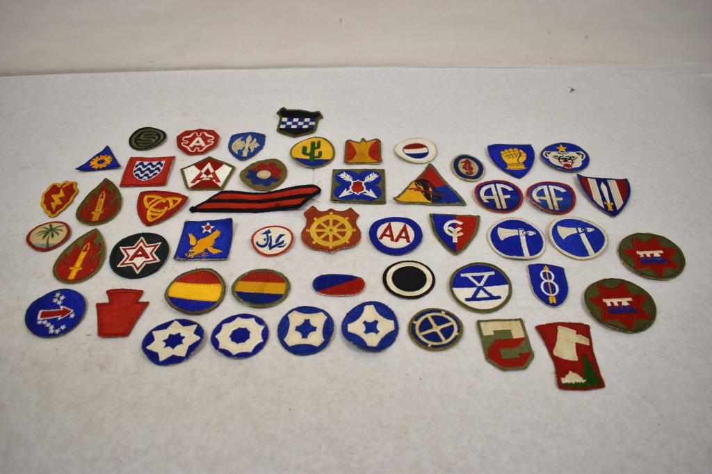 50 Mixed Military Patches