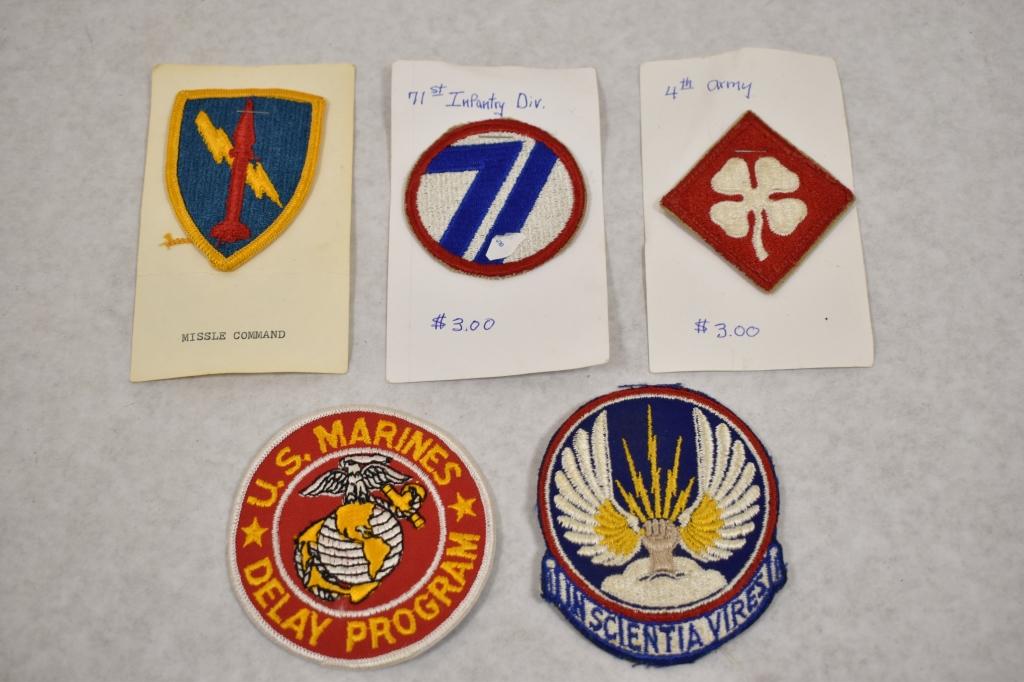 50 Mixed Military Patches