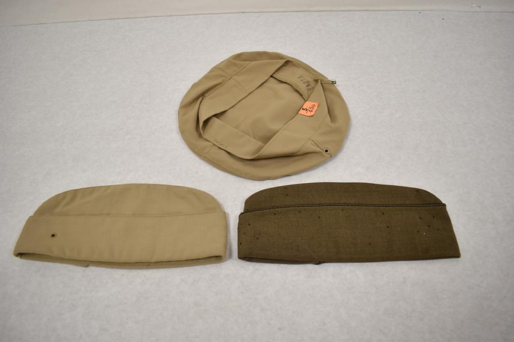 Three Military Caps