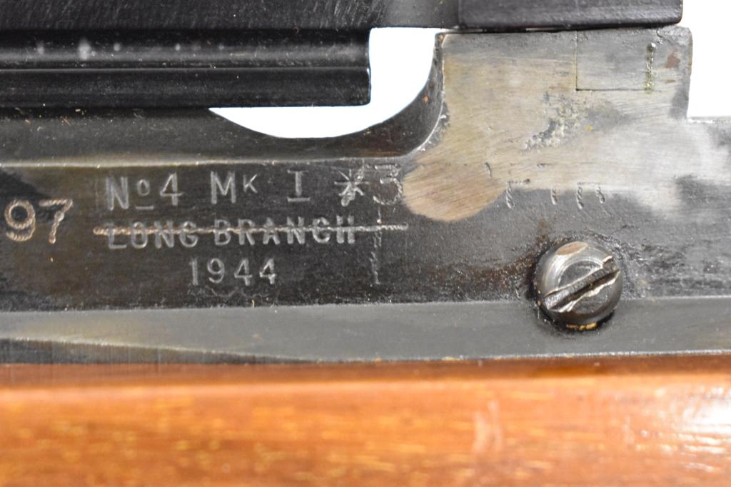 Gun. Enfield No 4 MK1 Longbranch 1944 303 Rifle