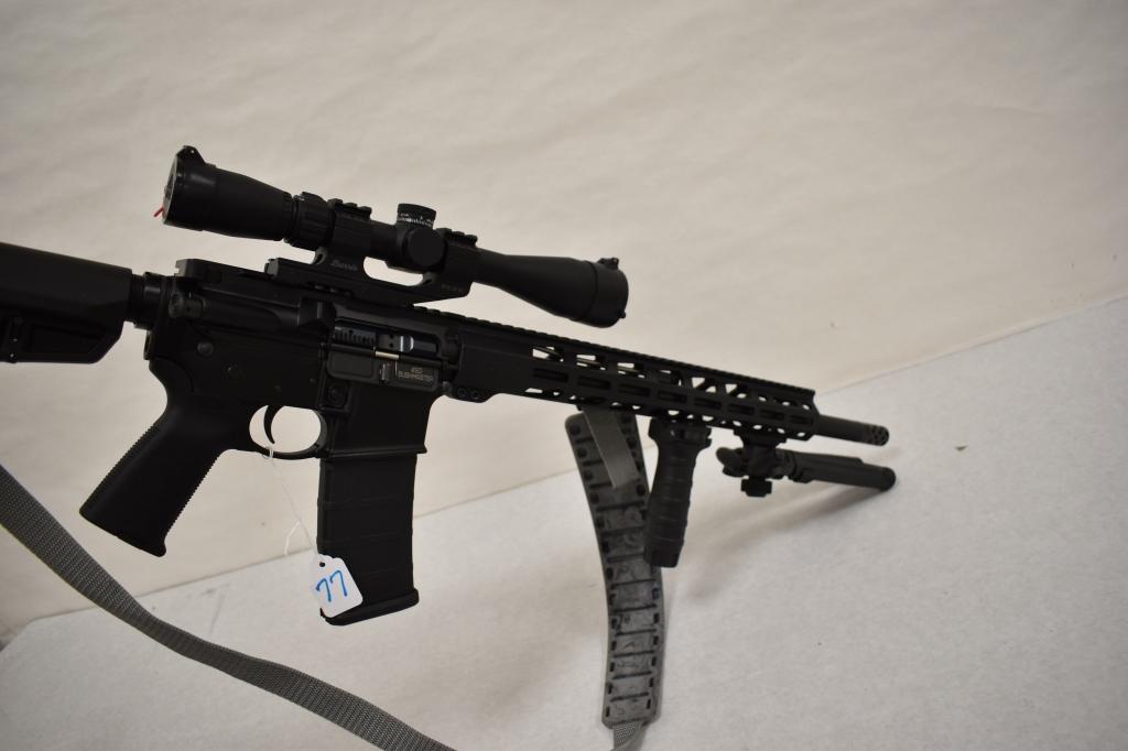 Gun. Ruger Model AR-556 450 Bushmaster Rifle