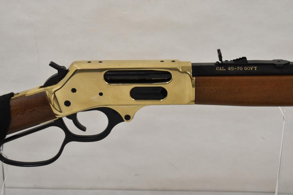 Gun. Henry Model HOIOBG 45-70 cal Rifle