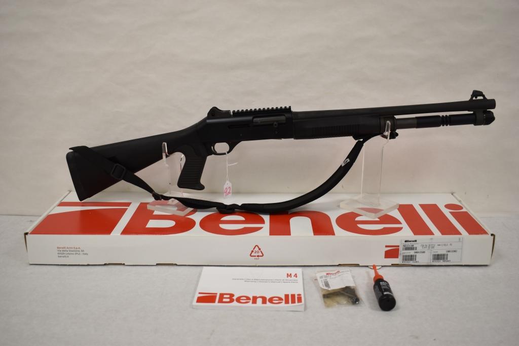 Gun. Benelli Model M4 12 ga Shotgun