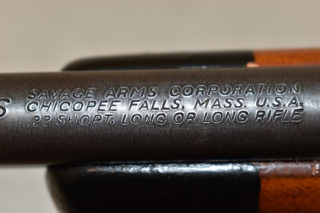 Gun. Stevens Model 86C .22 LR Rifle