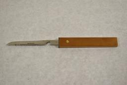 Japanese Floating Fish Knife & Wood Sheath