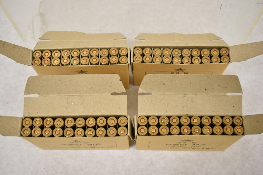 Ammo. 30 Cal Ball 80 Rds