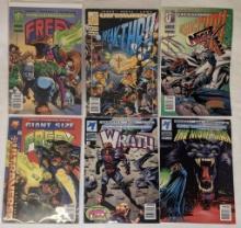 Six Malibu Ultraverse Comics