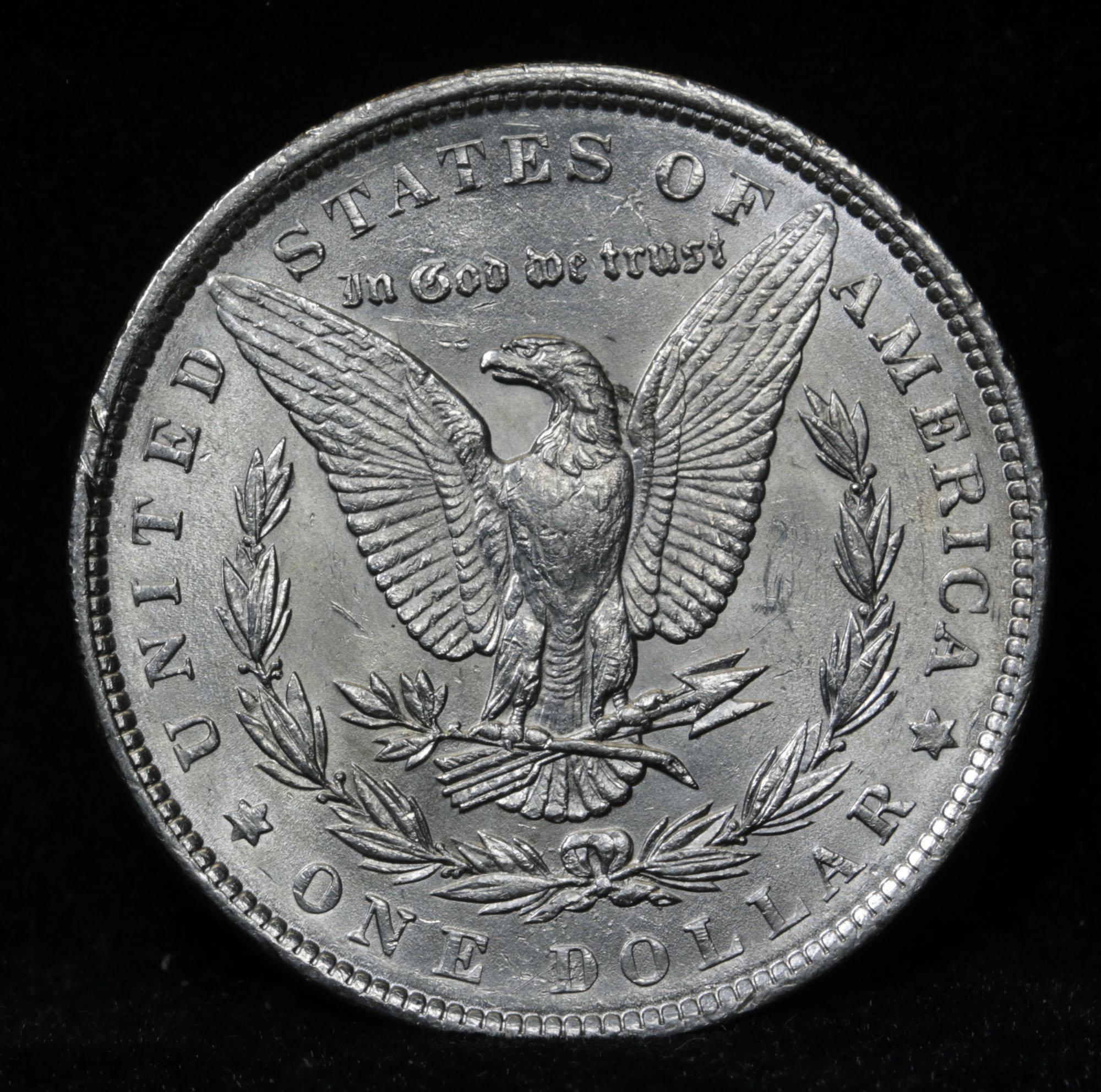 1889-p Morgan Dollar $1 Grades Select Unc