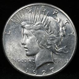 1927-p Peace Dollar $1 Grades Select+ Unc