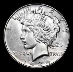 1934-d Vam-3 DDO I-4 R-4 TOP 50 Peace Dollar $1 Grades Select Unc.