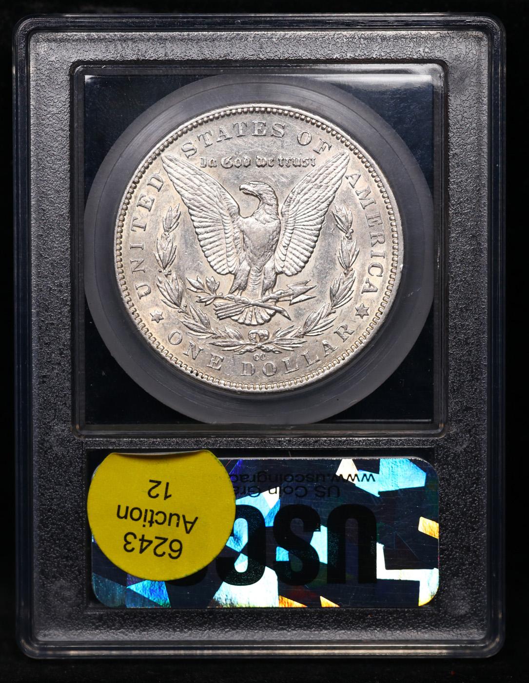 ***Auction Highlight*** 1891-cc Morgan Dollar $1 Graded Select+ Unc By USCG (fc)