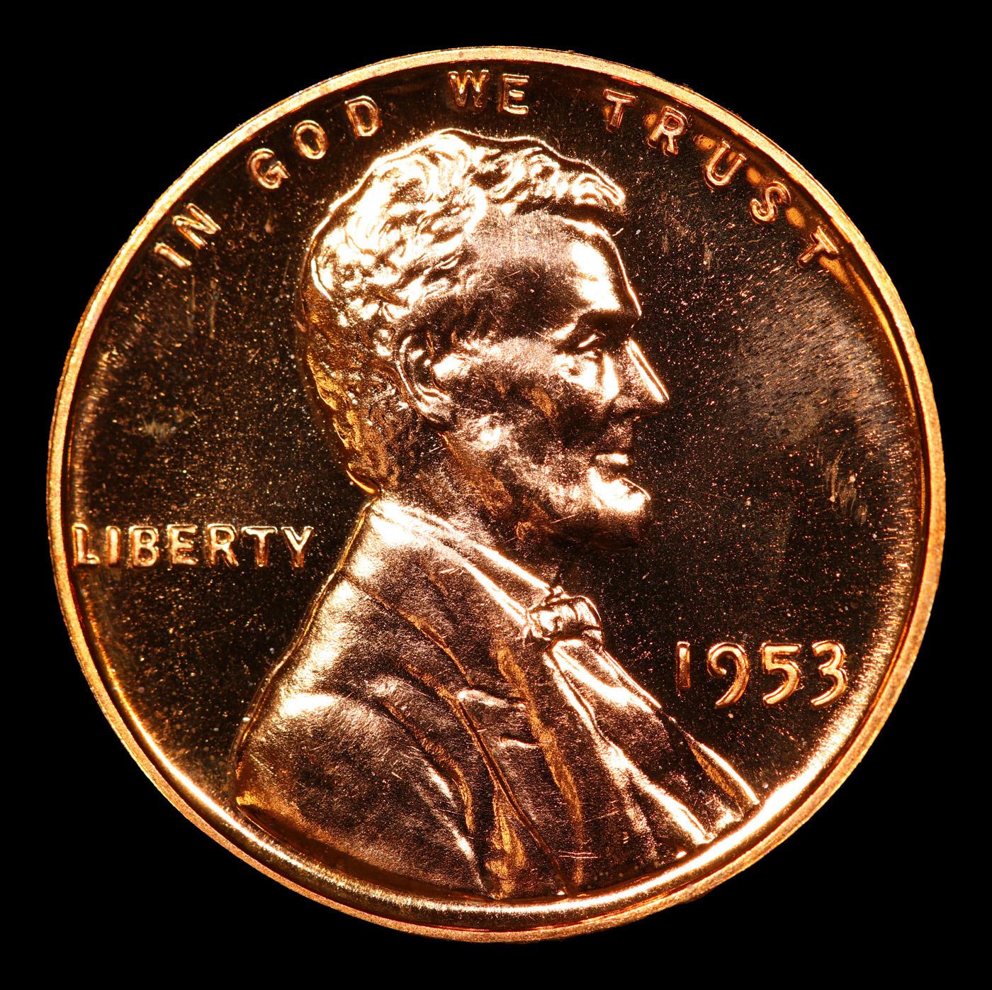 Proof ***Auction Highlight*** 1953 Lincoln Cent TOP POP! 1c Graded pr68 rd cam BY SEGS (fc)