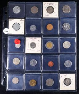 20 Great Coins of the World, hand selected, many trend high, every lot guaranteed to contain Silver.