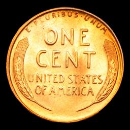 1955-s Lincoln Cent 1c Grades Gem+ Unc RD