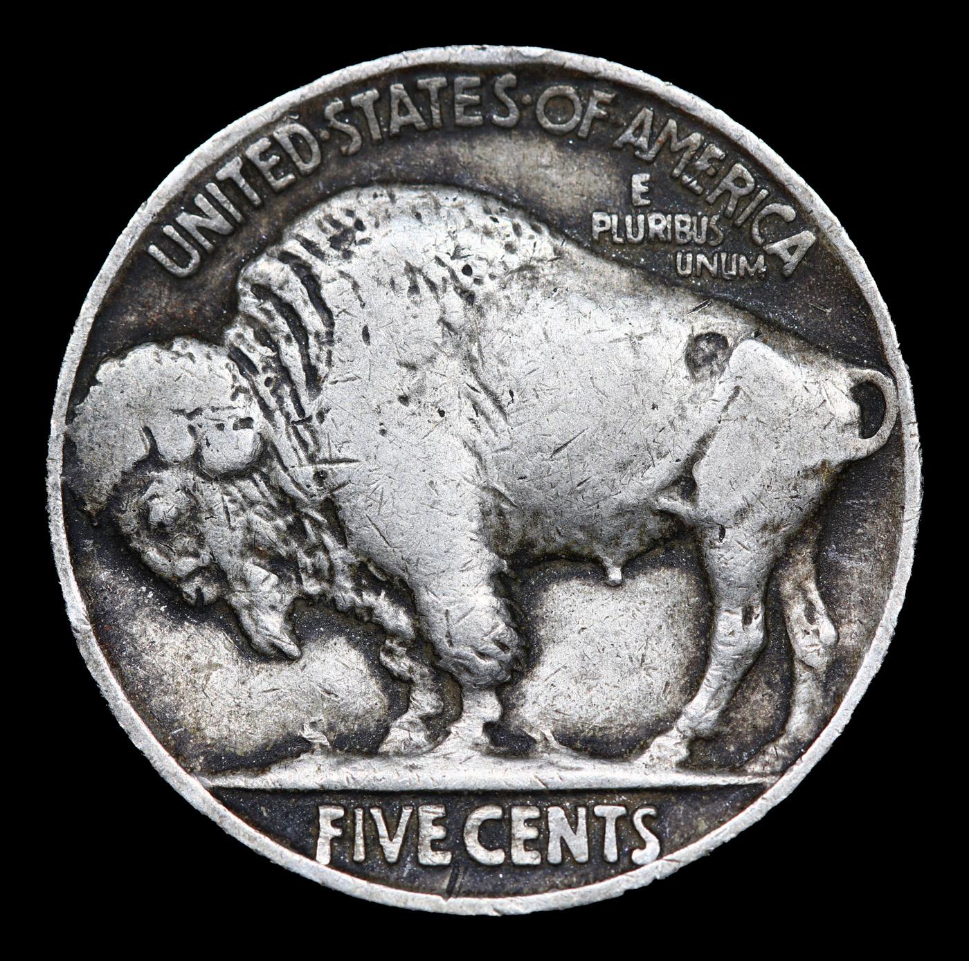 1930-p Buffalo Nickel 5c Grades vf+