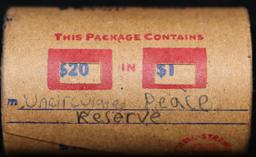 *EXCLUSIVE* Hand Marked "Unc Peace Reserve," x20 coin Covered End Roll! - Huge Vault Hoard  (FC)