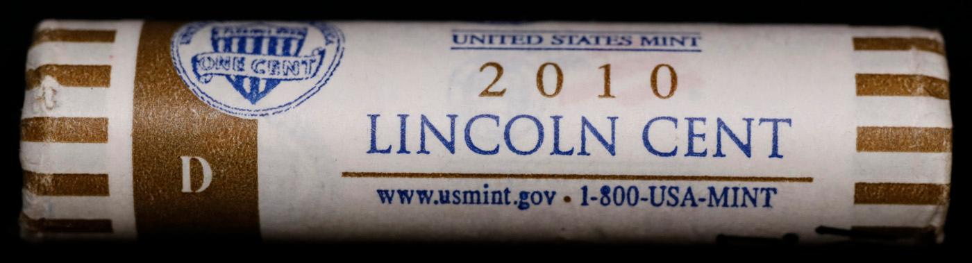 *BOGO* Buy This Great BU Red, 2010-d Shotgun Lincoln 1c Roll & Get 1 BU RED ROLL FREE. WOW!!! *BOGO*