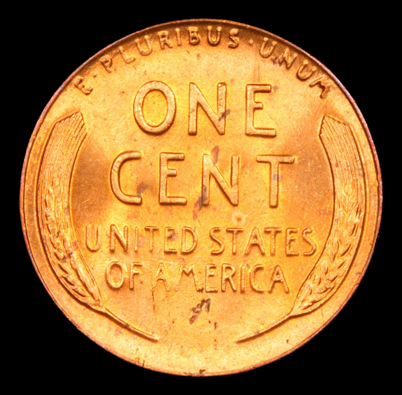 1958-p Lincoln Cent 1c Grades Gem+ Unc RD