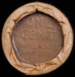 Lincoln Wheat Cent 1c Mixed Roll Orig Brandt McDonalds Wrapper, 1918-s end, Wheat other end