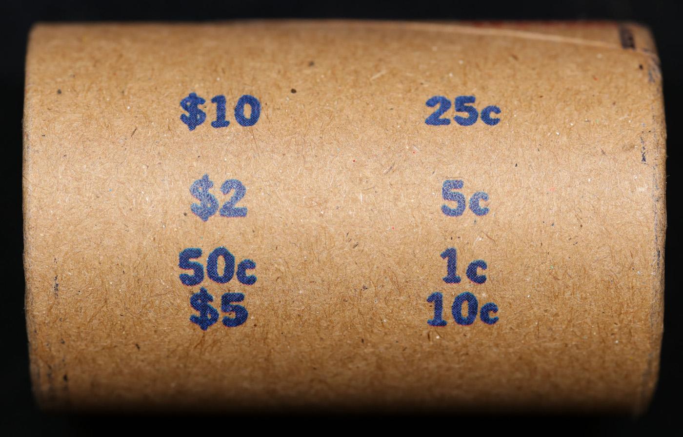 *Uncovered Hoard* - Covered End Roll - Marked "Unc Peace Premium" - Weight shows x20 Coins (FC)