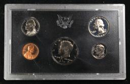 1972 United States Mint Proof Set 5 Coins - No Outer Box