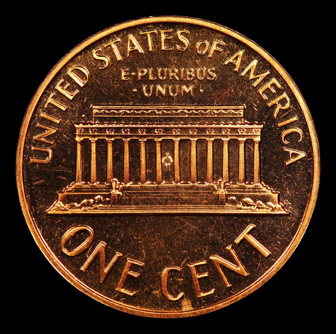 Proof 1962 Lincoln Cent 1c Grades GEM++ Proof Cameo