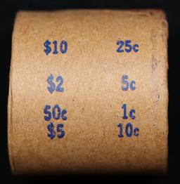 Must See! Covered End Roll! Marked " Peace Reserve"! X10 Coins Inside! (FC)