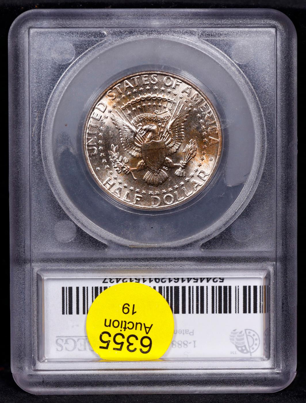 ***Auction Highlight*** 1993-d Kennedy Half Dollar Near Top Pop! 50c Graded ms67+ BY SEGS (fc)