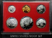 1981 United States Mint Proof Set 6 coins No Outer Box