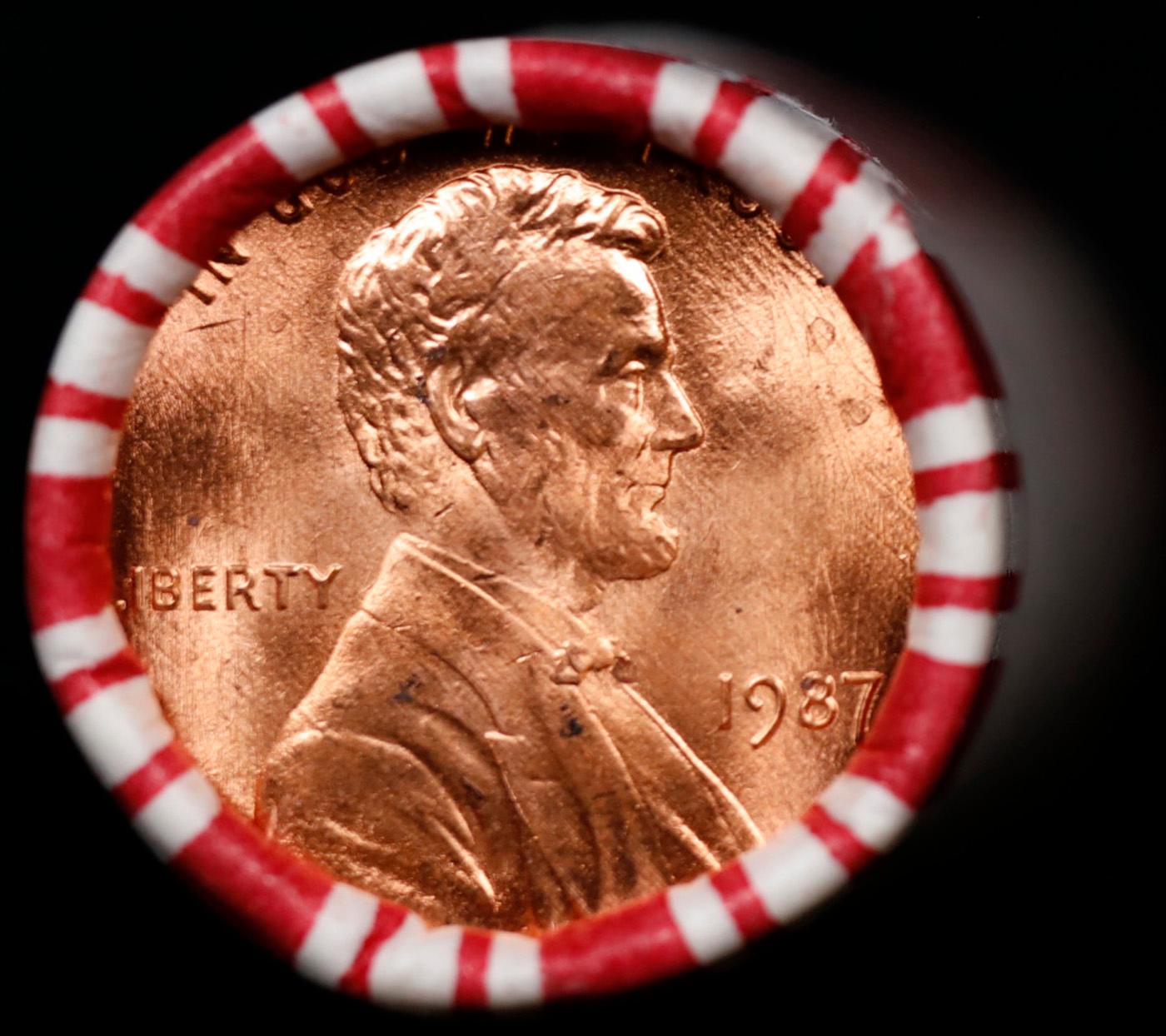 INSANITY The CRAZY Penny Wheel 1000’s won so far, WIN this 1987-p BU RED roll get 1-10 FREE