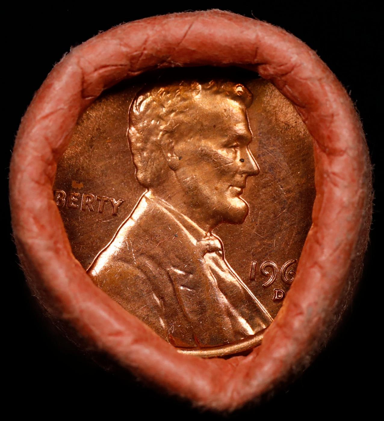 CRAZY Penny Wheel Buy THIS 1960-d solid Red BU Lincoln 1c roll & get 1-10 BU Red rolls FREE WOW