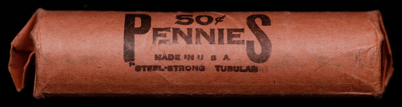 CRAZY Penny Wheel Buy THIS 1960-p solid Red BU Lincoln 1c roll & get 1-10 BU Red rolls FREE WOW