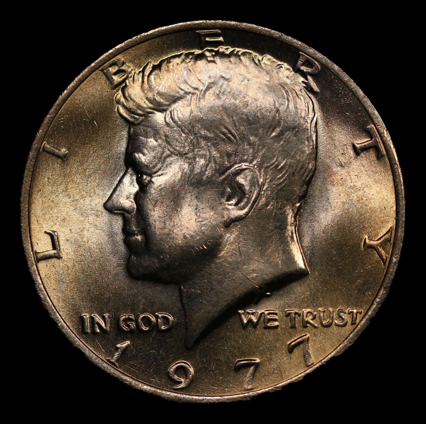 1977-p Kennedy Half Dollar 50c Grades GEM++ Unc