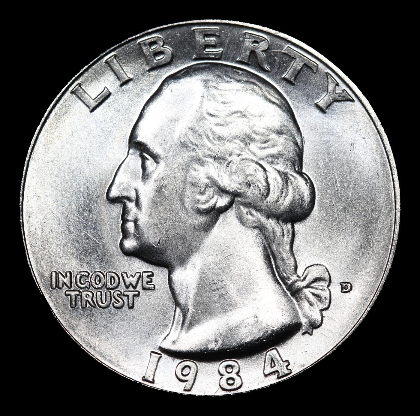 1987-d Washington Quarter 25c Grades GEM++ Unc