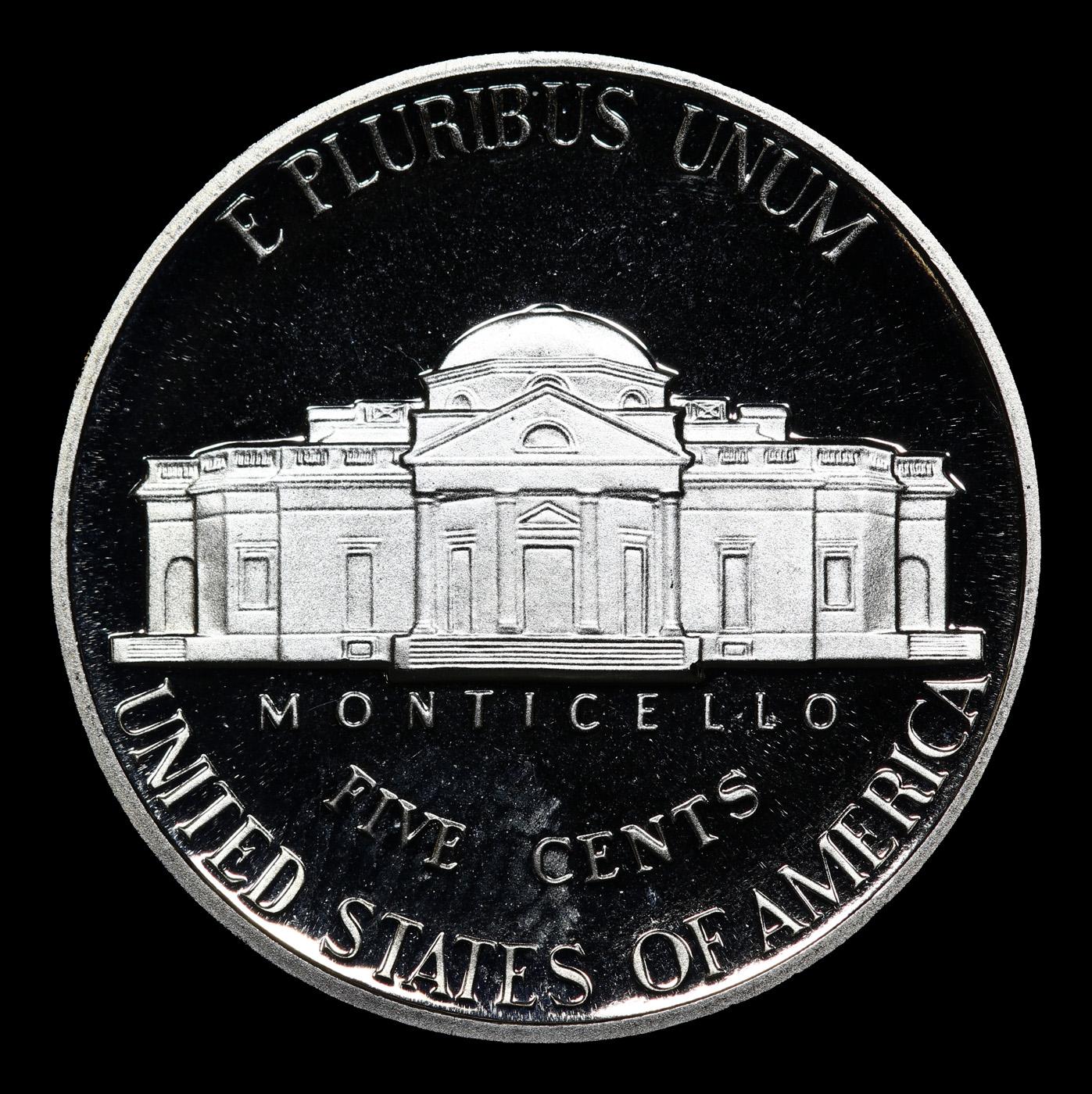 Proof 1996-s Jefferson Nickel 5c Grades GEM++ Proof Deep Cameo