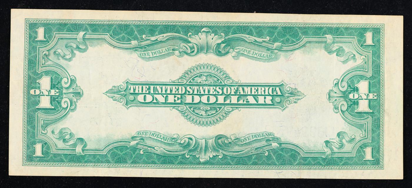 1923 $1 large size Blue Seal Silver Certificate Grades xf Signatures Speelman/White