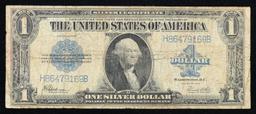 1923 $1 large size Blue Seal Silver Certificate Grades f+ Signatures Speelman/White