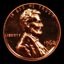 Proof 1962 Lincoln Cent TOP POP! 1c Graded pr69 rd cam BY SEGS